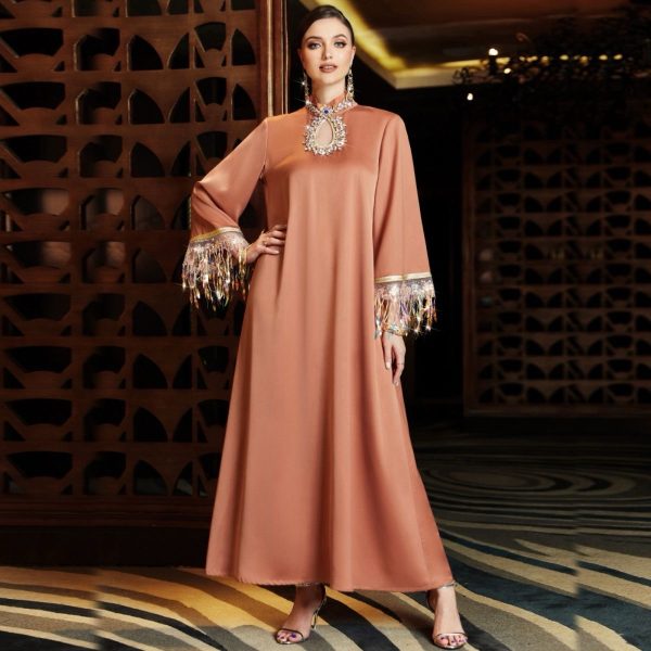 Hand sewn abaya