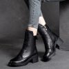 Genuine Leather Martin Long Shoes - Image 7